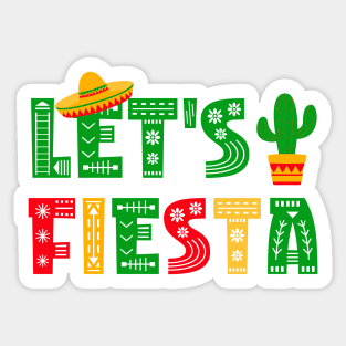 Cinco De Mayo Sticker